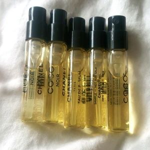Vintage Chanel Coco Noir set of 5